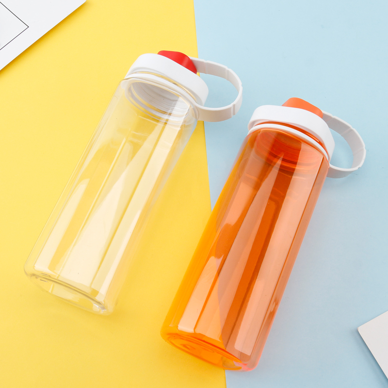 Square Plastic Water Bottle 1802 700ml