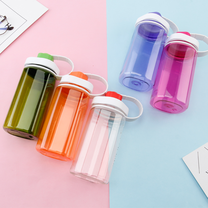 Square Plastic Water Bottle 1806 520ml