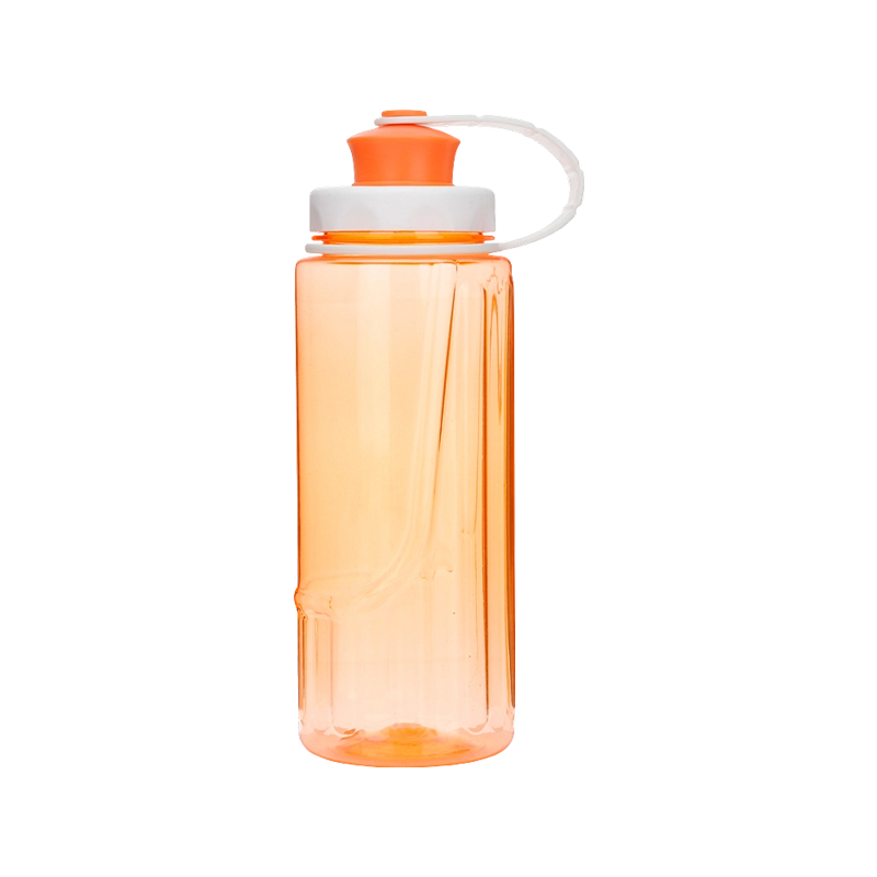 Rippled Round Plastic Water Bottle 1804 700ml