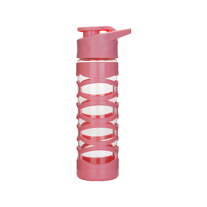 Flip Lid Shell Plastic Water Bottle 1660B 580ml