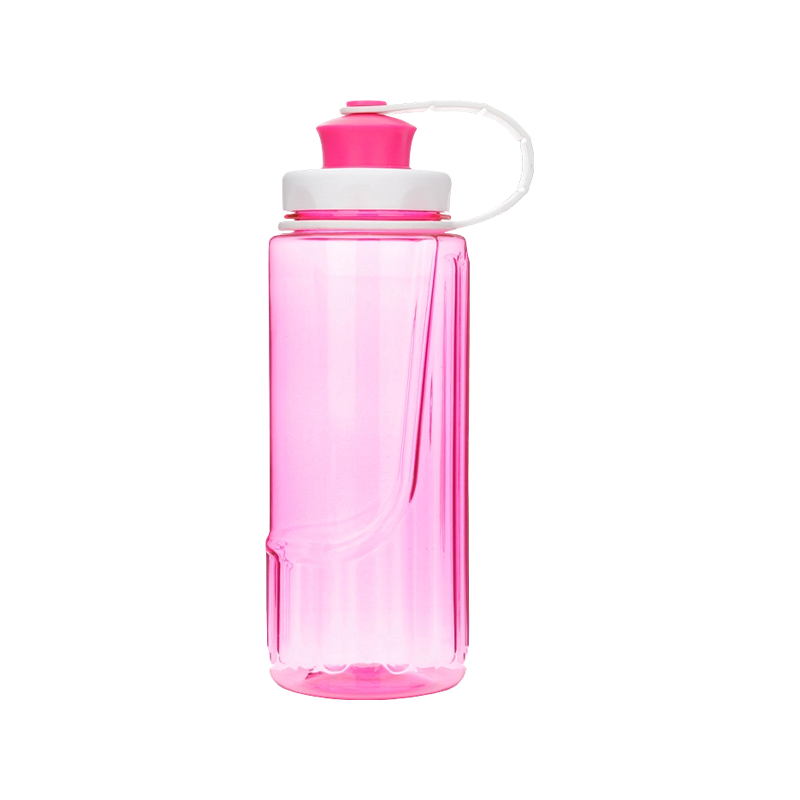 Rippled Round Plastic Water Bottle 1804 700ml