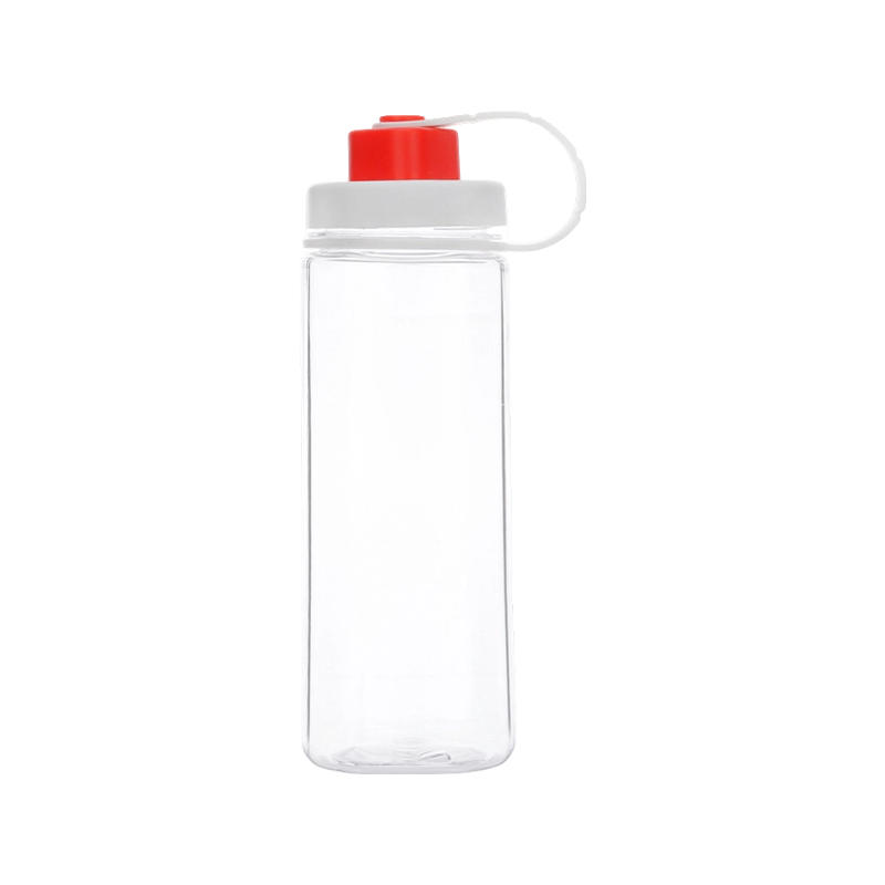 Square Plastic Water Bottle 1802 700ml