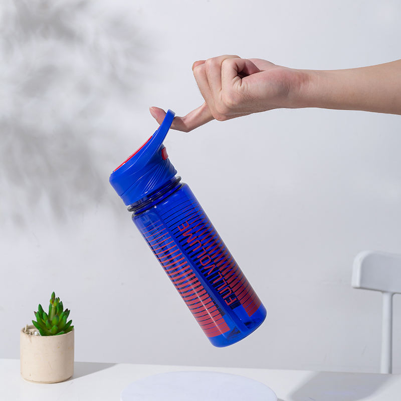 Button Lid Plastic Water Bottle DF3937 550ml/DF3936 750ml