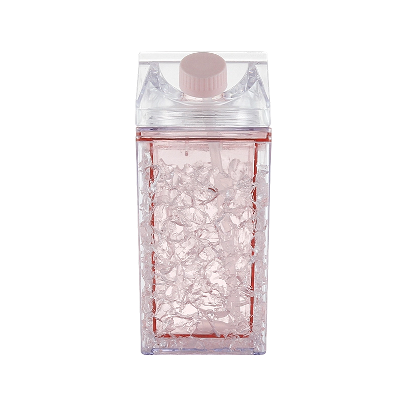 Milk Carton Style Water Bottle 8987 400ml 567ml