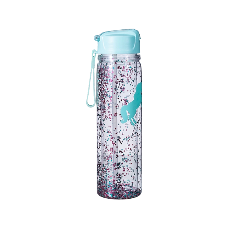 Colorful Double Wall Plastic Water Bottle DF1113 570ml