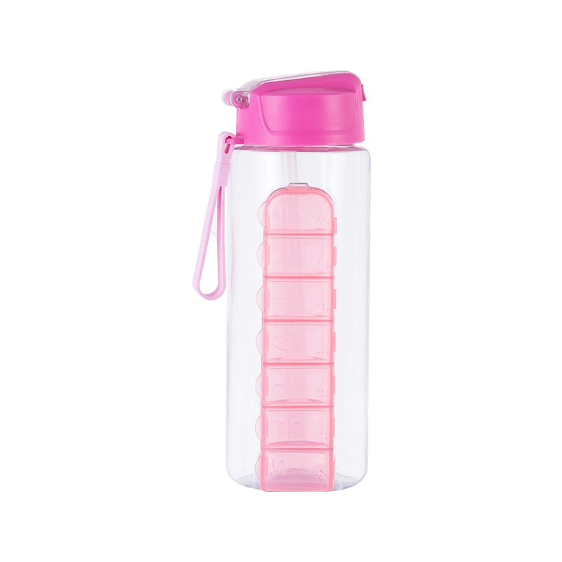 Pill Box Style Plastic Water Bottle 1813 730ml