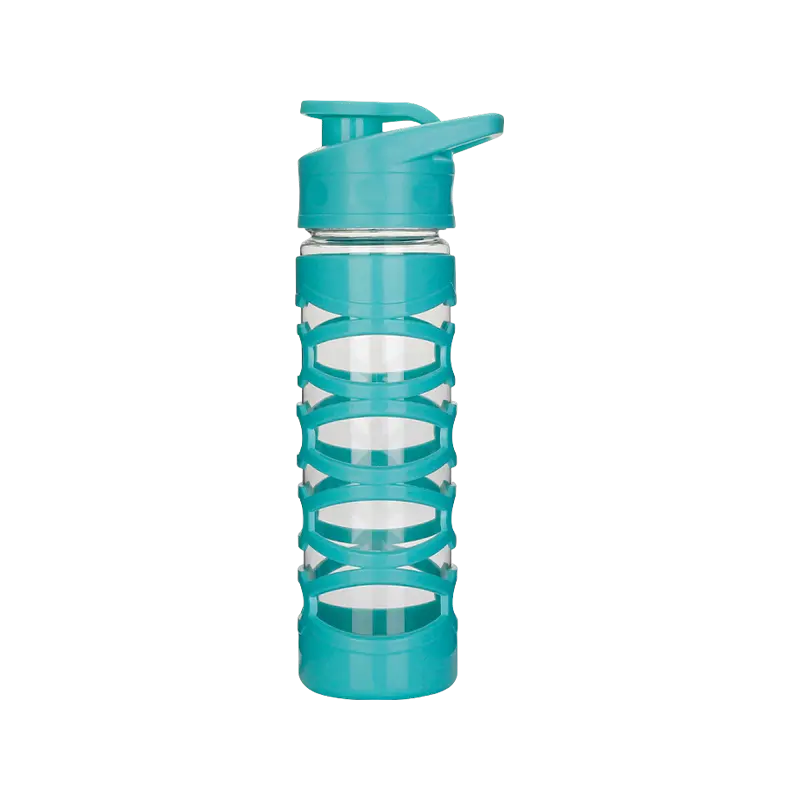 Flip Lid Shell Plastic Water Bottle 1660B 580ml
