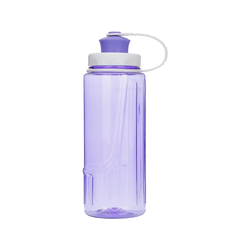 Rippled Round Plastic Water Bottle 1804 700ml