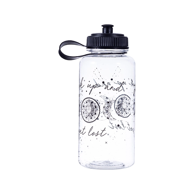 Straight Body Water Bottle With Spout DF1000 1L
