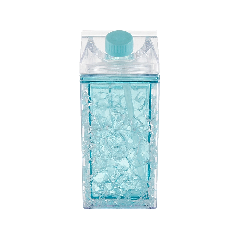 Milk Carton Style Water Bottle 8987 400ml 567ml