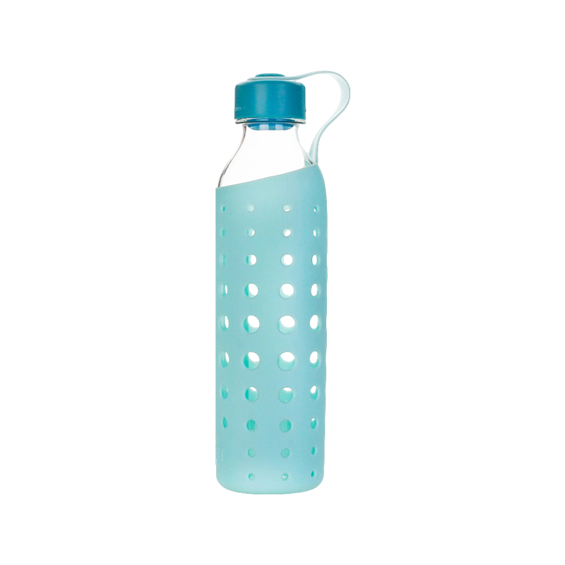 Silicone Sleeve Plastic Water Bottle A1601 24oz