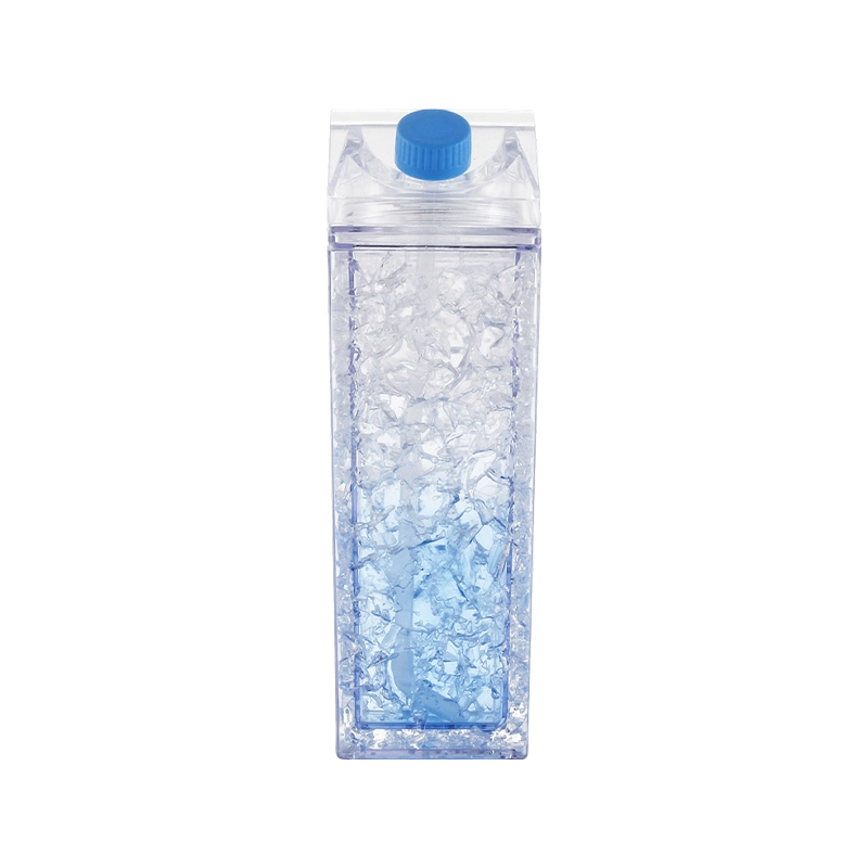 Milk Carton Style Water Bottle 8987 400ml 567ml