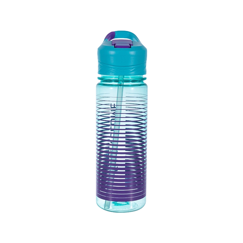 Button Lid Plastic Water Bottle DF3937 550ml/DF3936 750ml
