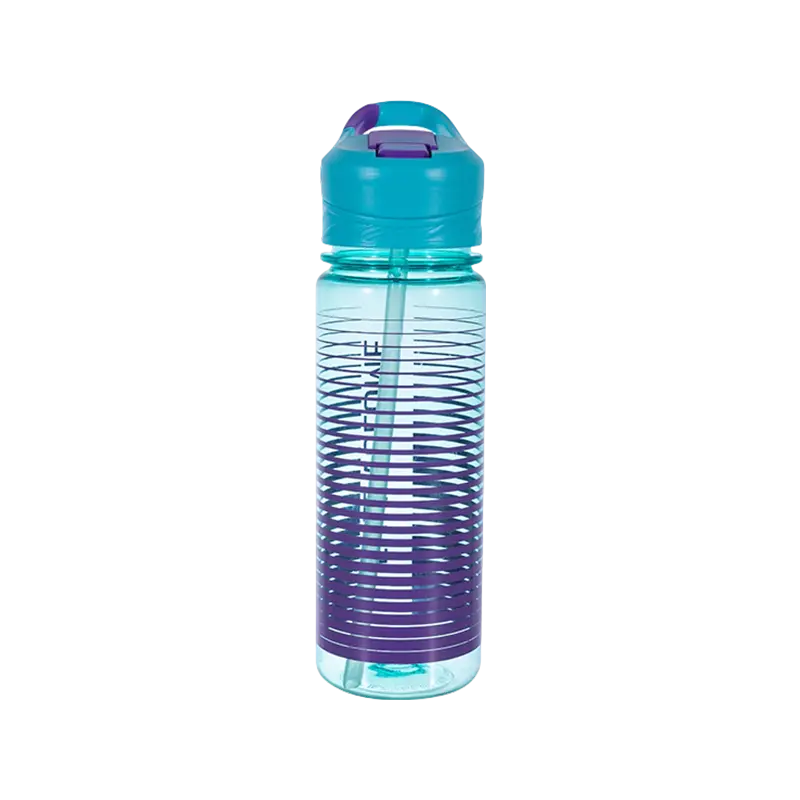 Button Lid Plastic Water Bottle DF3937 550ml/DF3936 750ml