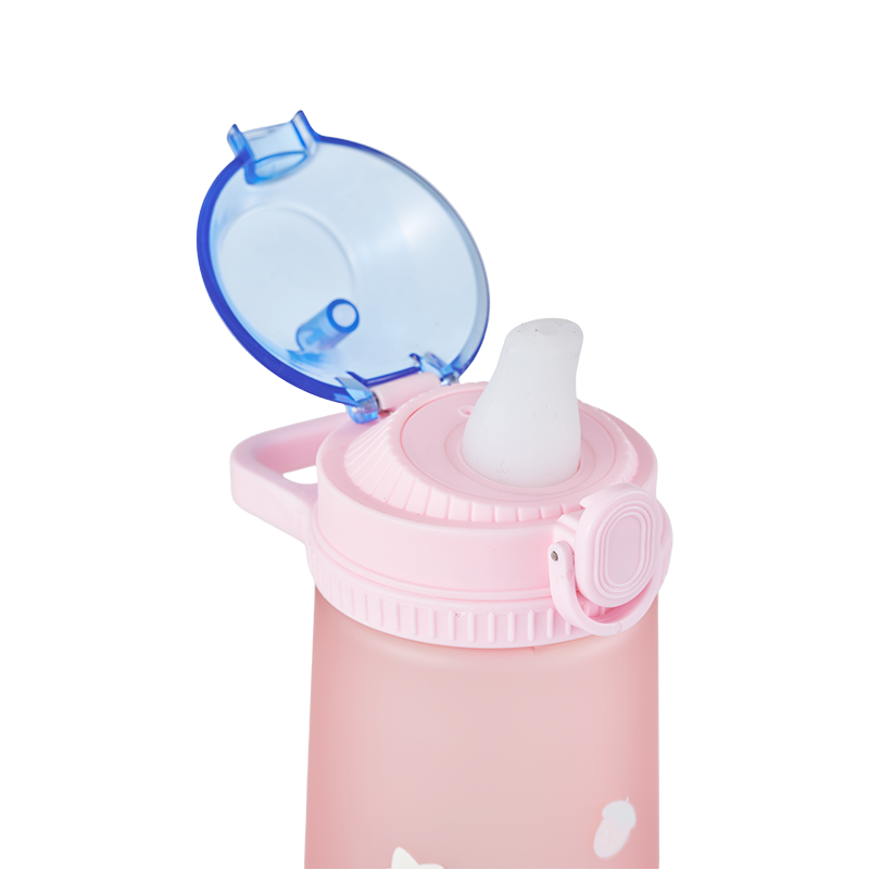 Retractable Lid Plastic Water Bottle 800ml