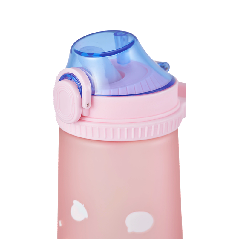 Retractable Lid Plastic Water Bottle 800ml