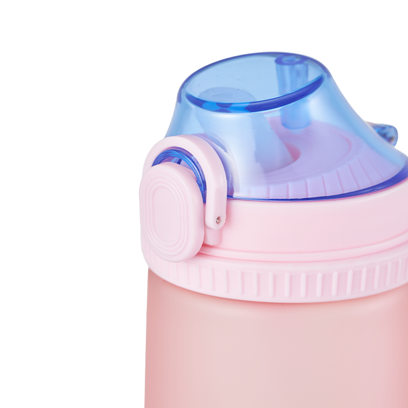 Retractable Lid Plastic Water Bottle 800ml