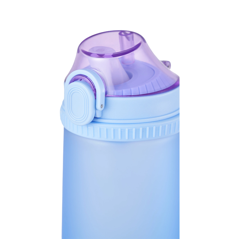 Retractable Lid Plastic Water Bottle 800ml
