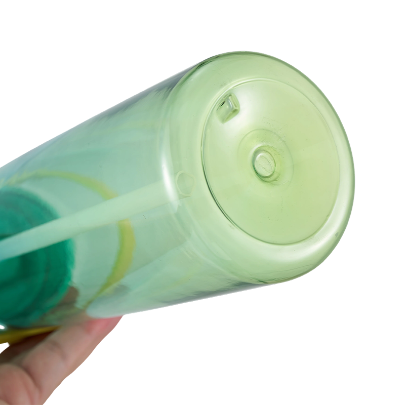 Sliding Lid Plastic Water Bottle