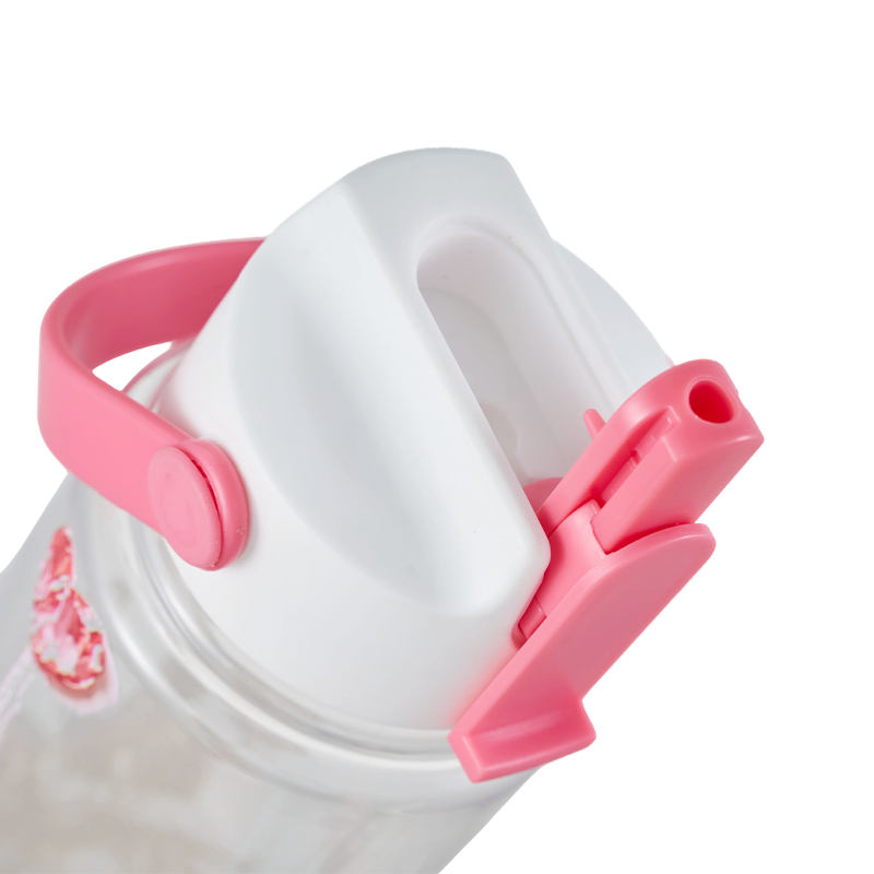 Sliding Lid Plastic Water Bottle
