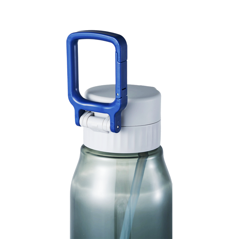 Dual Drinking Lid Plastic Water Bottle