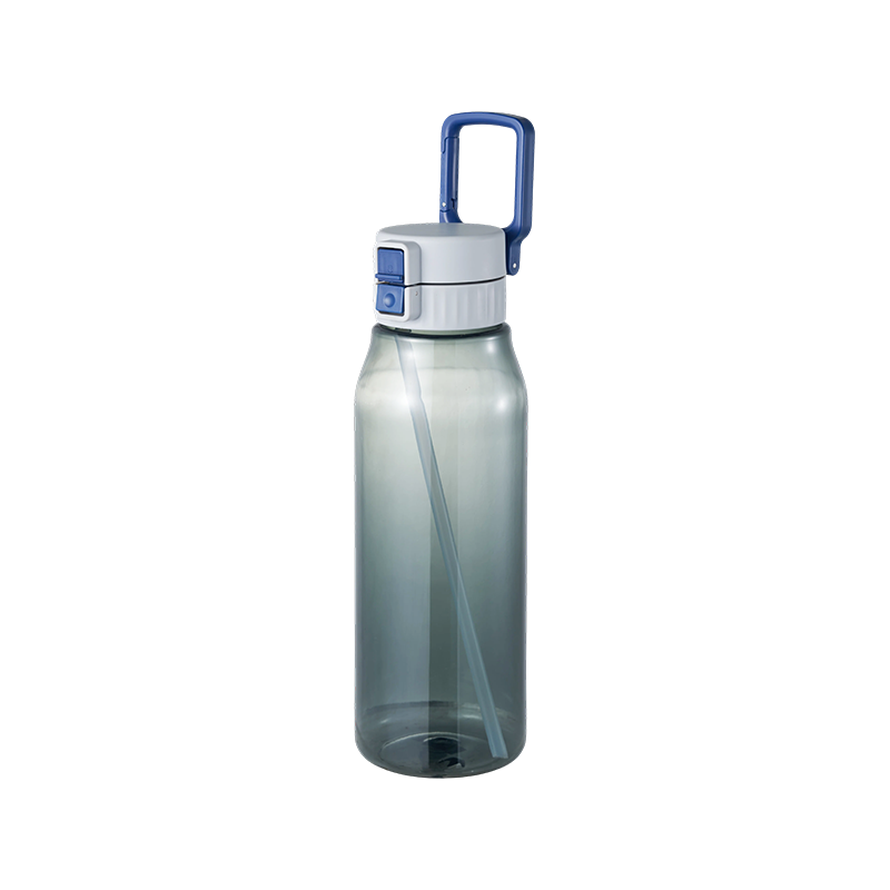 Dual Drinking Lid Plastic Water Bottle